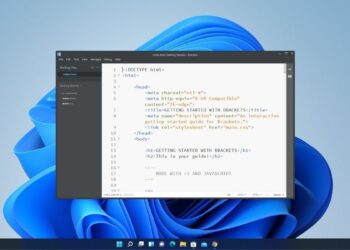 How to Install and Setup Brackets for Web Development on Windows 11