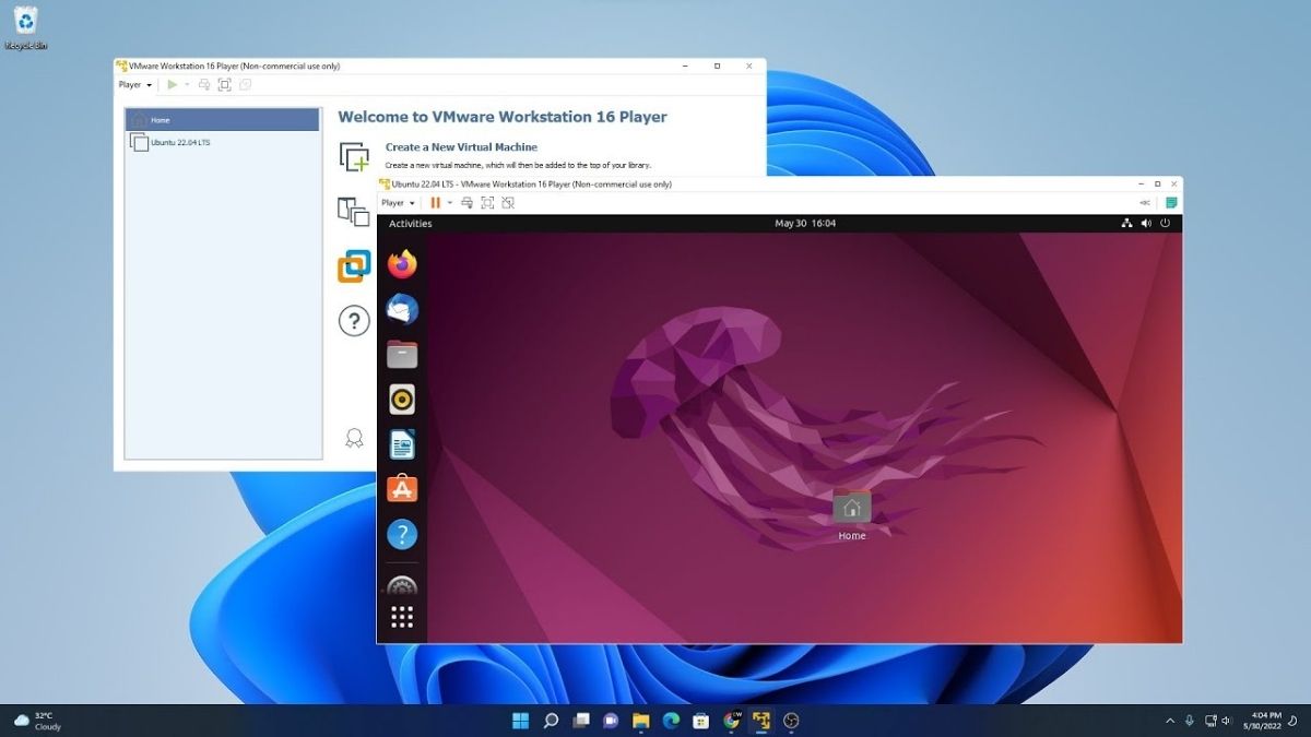 Installing Ubuntu on VMware Workstation Player in Windows