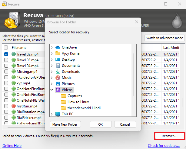 Recover Permanently Deleted Files 