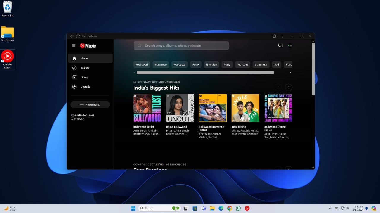 How to Install YouTube Music on Windows 11
