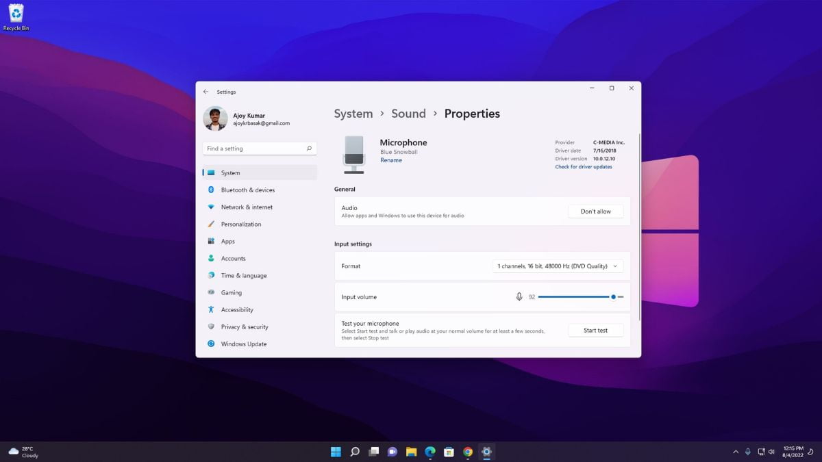How to Fix Microphone Not Working in Windows 11