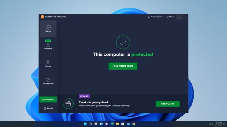 How to Install Avast Free Antivirus in Windows 11