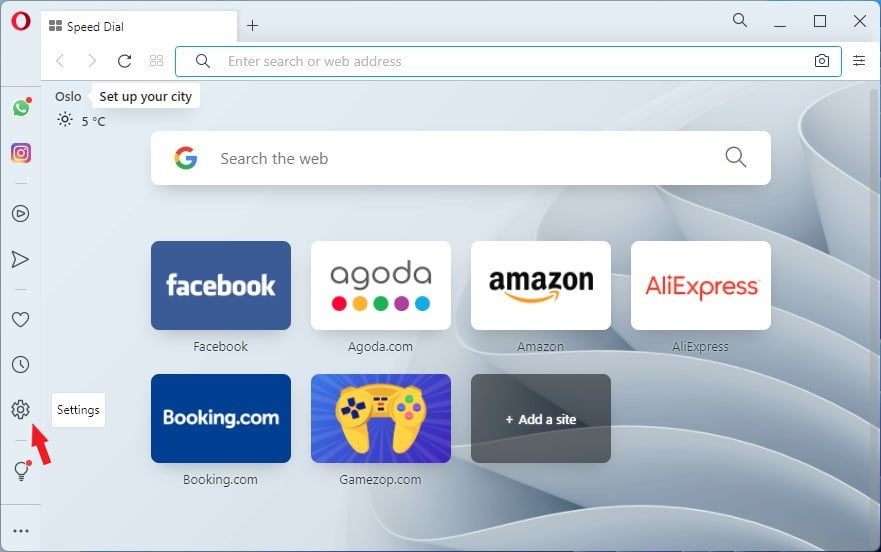 How to Install Opera Browser with Free VPN on Windows 11