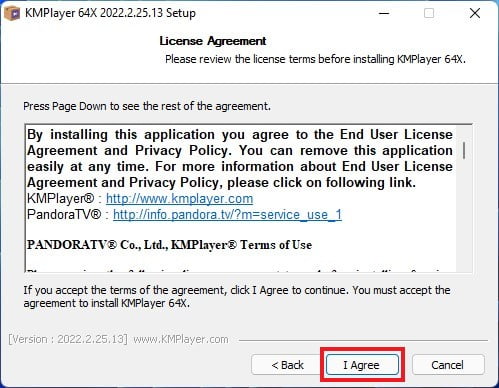 KMPlayer License Agreement