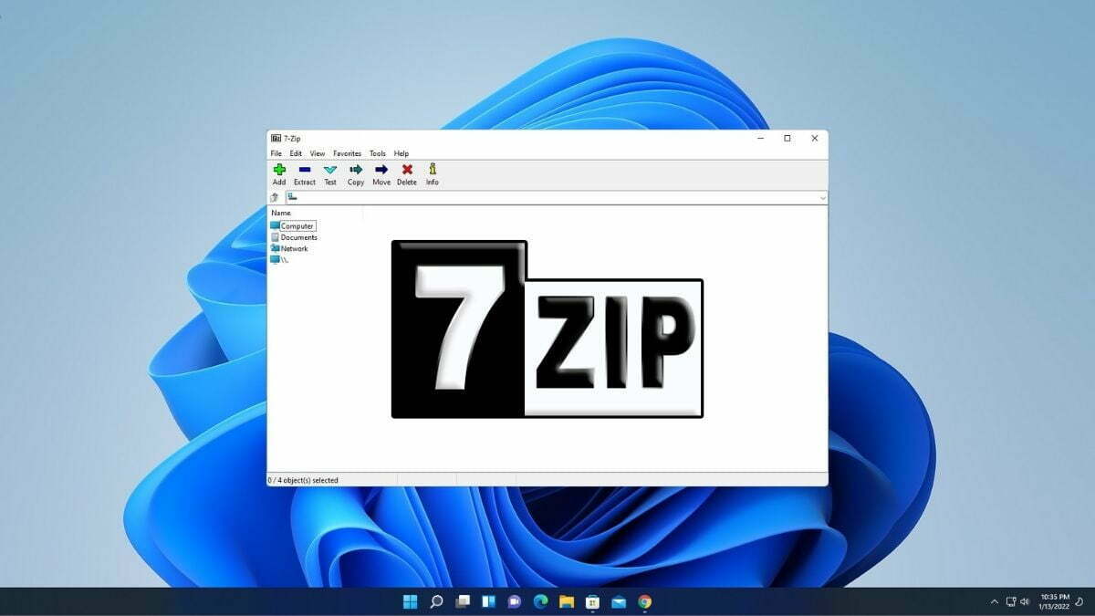 7 zip download pre installed
