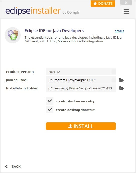 Installing Eclipse IDE on Windows