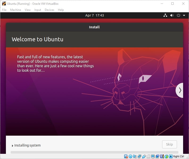 Ubuntu Setup Process