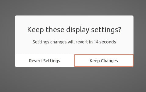 Changing the Display Settings