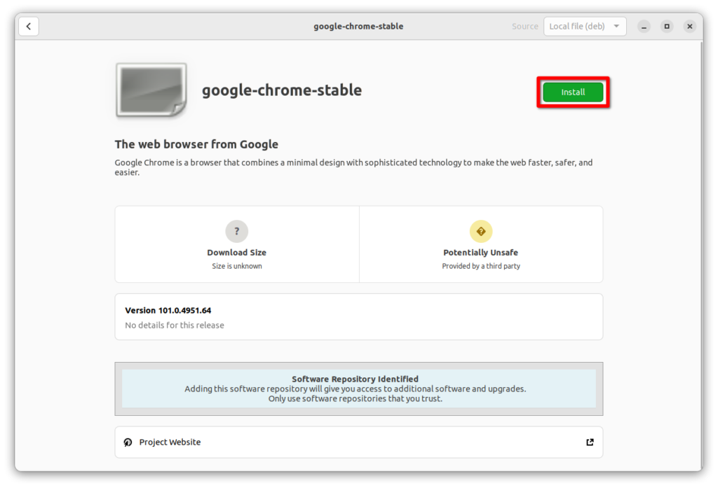 Installing Google Chrome Stable Version on Ubuntu