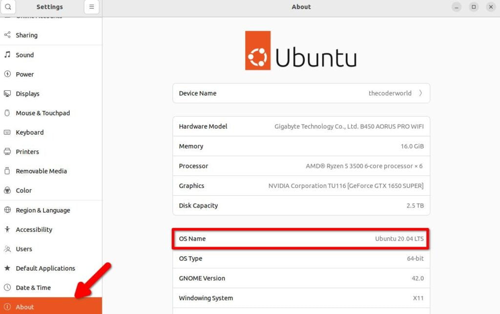 Check Current Ubuntu Version