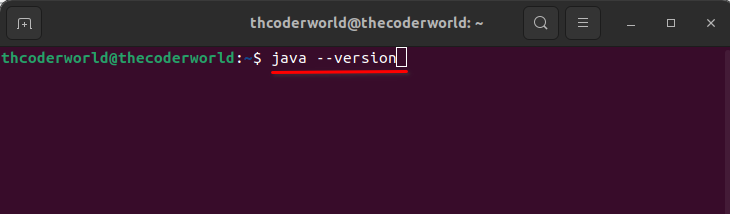 Checking Java Version
