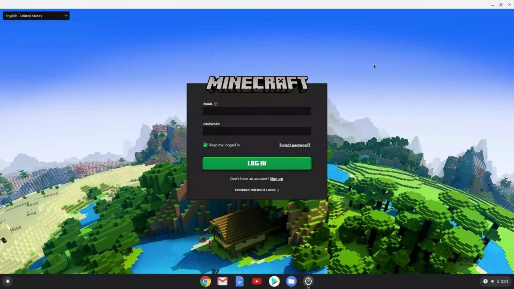 Minecraft Interface