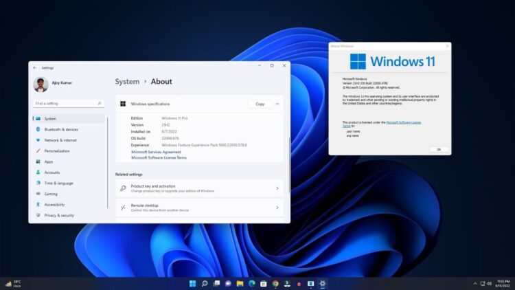 How to Check Build and Version of Windows 11