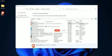 How to Uninstall Brave Browser on Windows 11