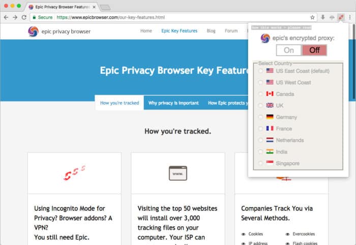 Epic Browser Interface