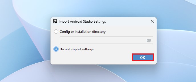 Importing Android Studio Settings