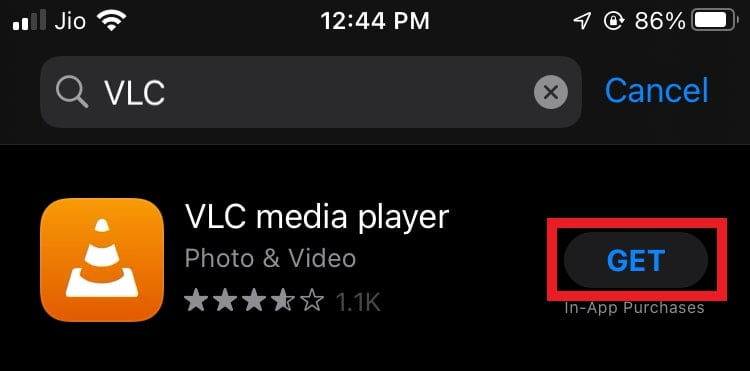 Installing VLC Media Player for the App Store
