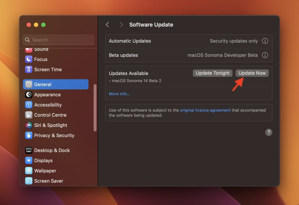 Update macOS on Your Mac to the Latest Version macOS Ventura or later