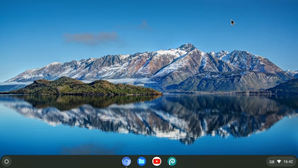 Chrome OS Welcome Screen