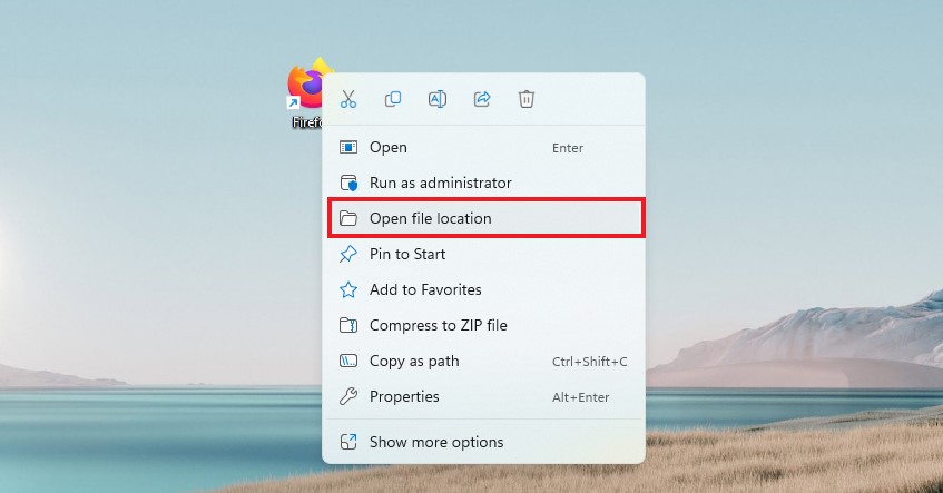 Opening File Location of Desktop Shortcuts