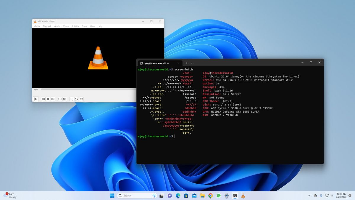 Run Linux GUI Apps on Windows 11