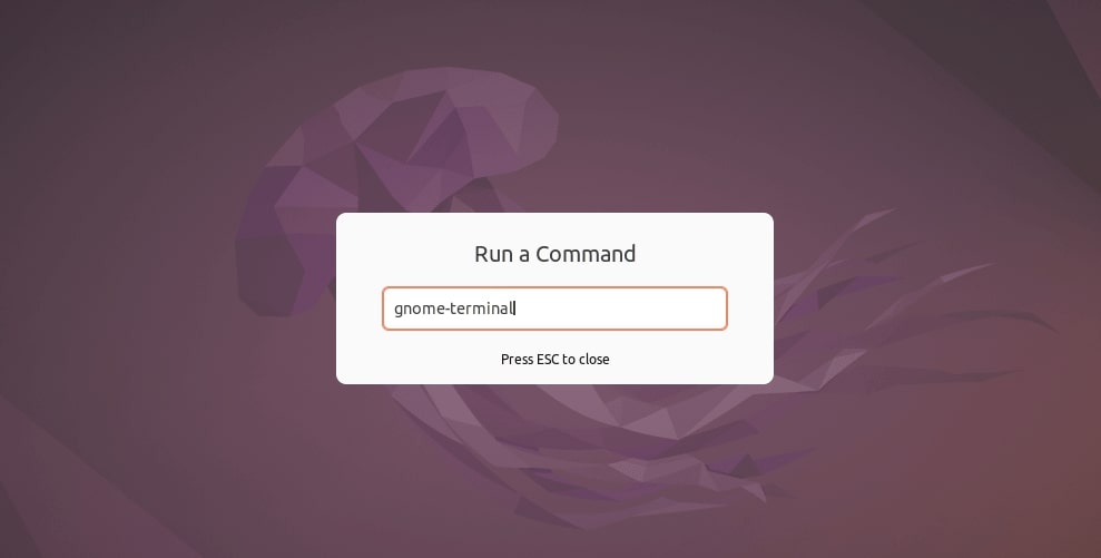 Run a Command on Ubuntu