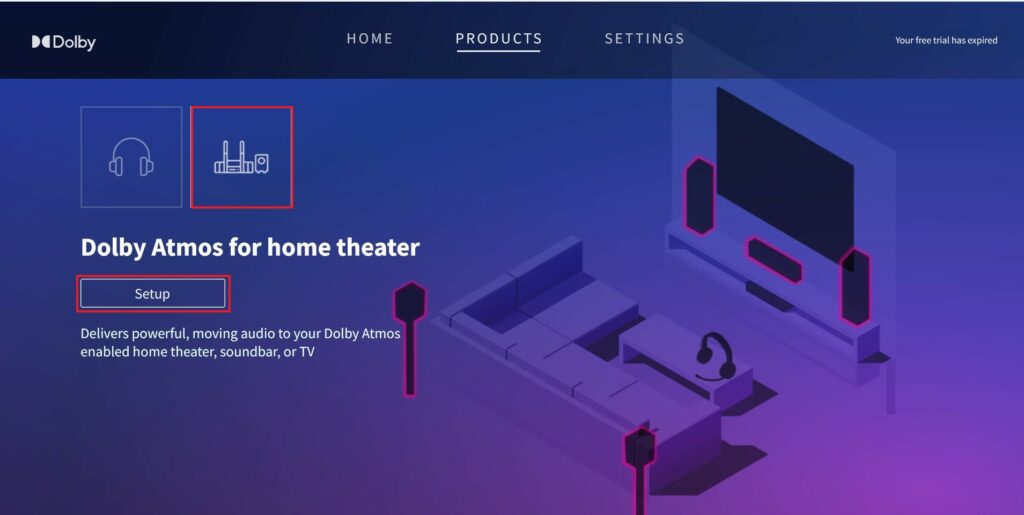 Setup Dolby Atmos for home theater