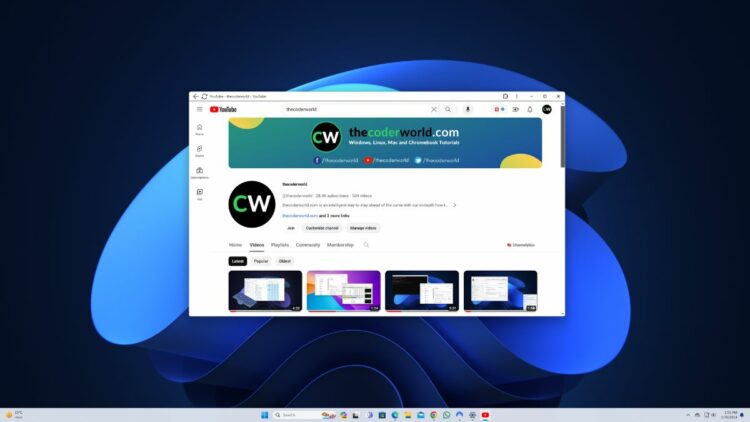How to Fix YouTube App Not Working on Windows 11